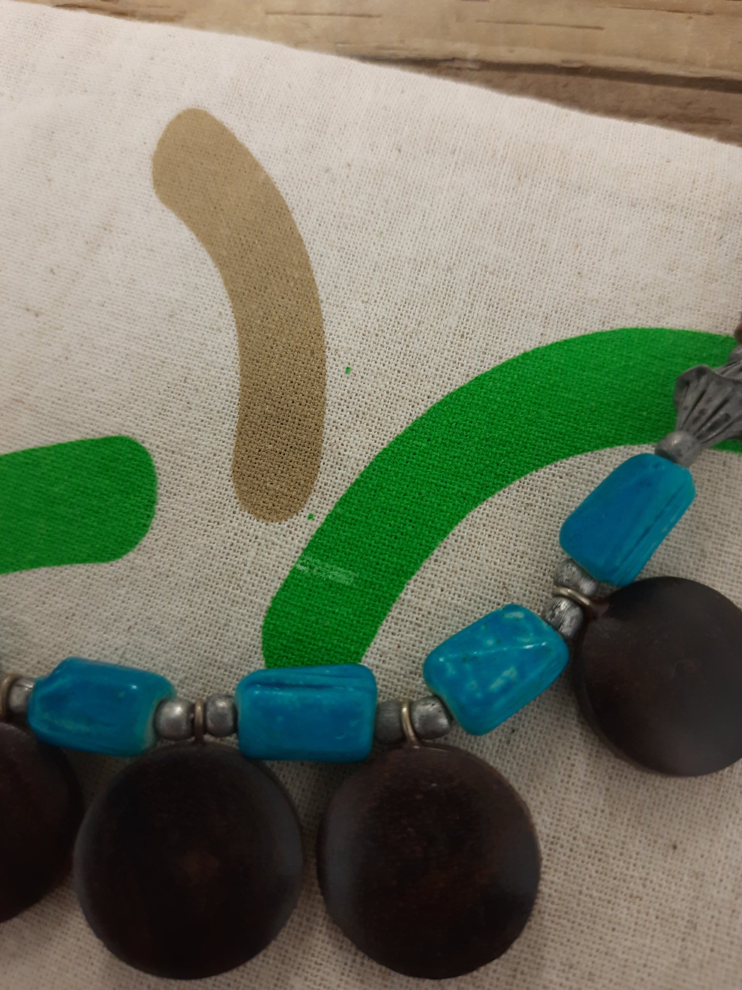 Colourful Soul Artisan Wooden Statement Necklace