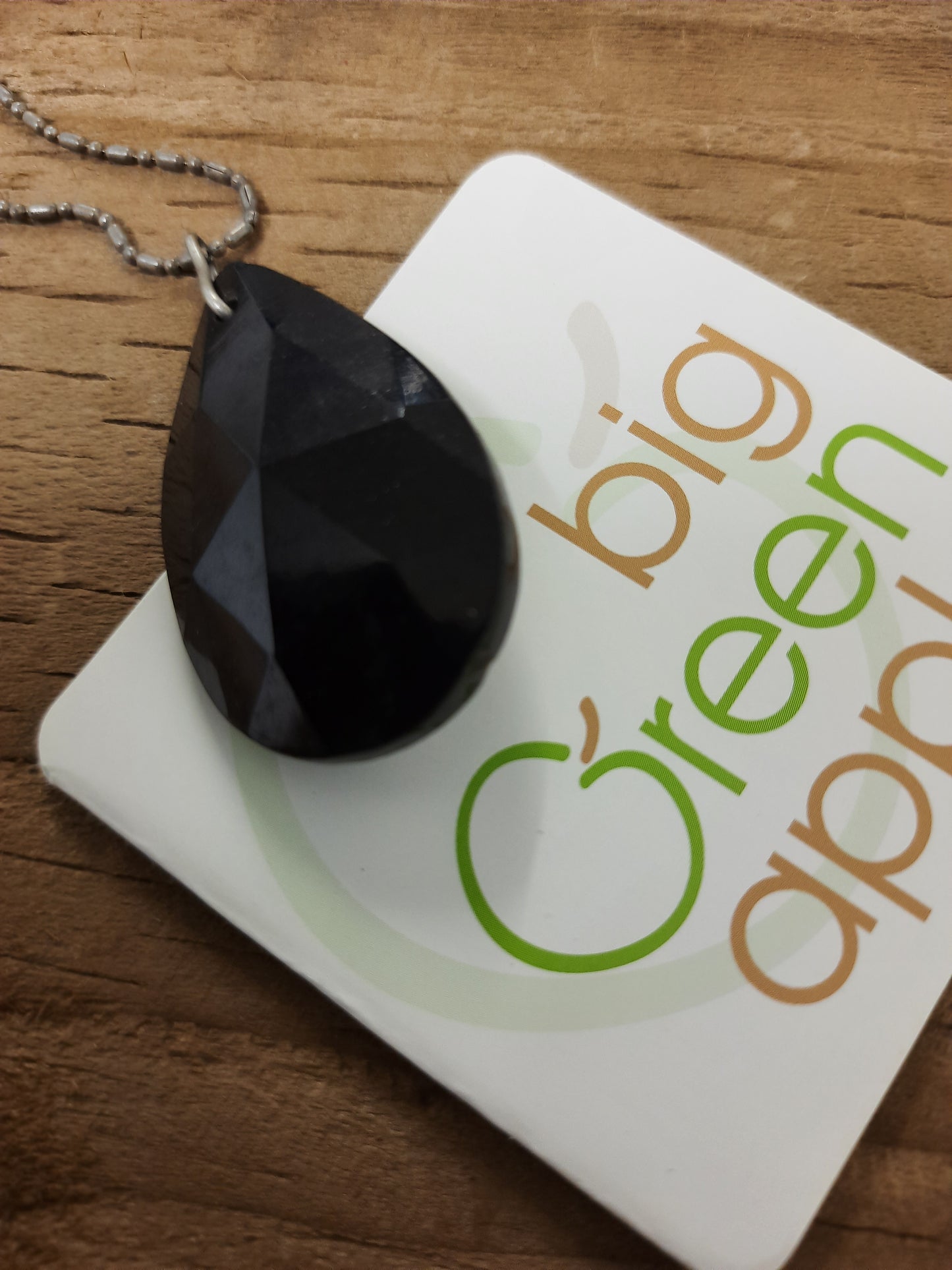Ethical Jewellery UK, Necklaces, Gift For Her, Eco Conscious, Sustainable Company, BIG GREEN APPLE 