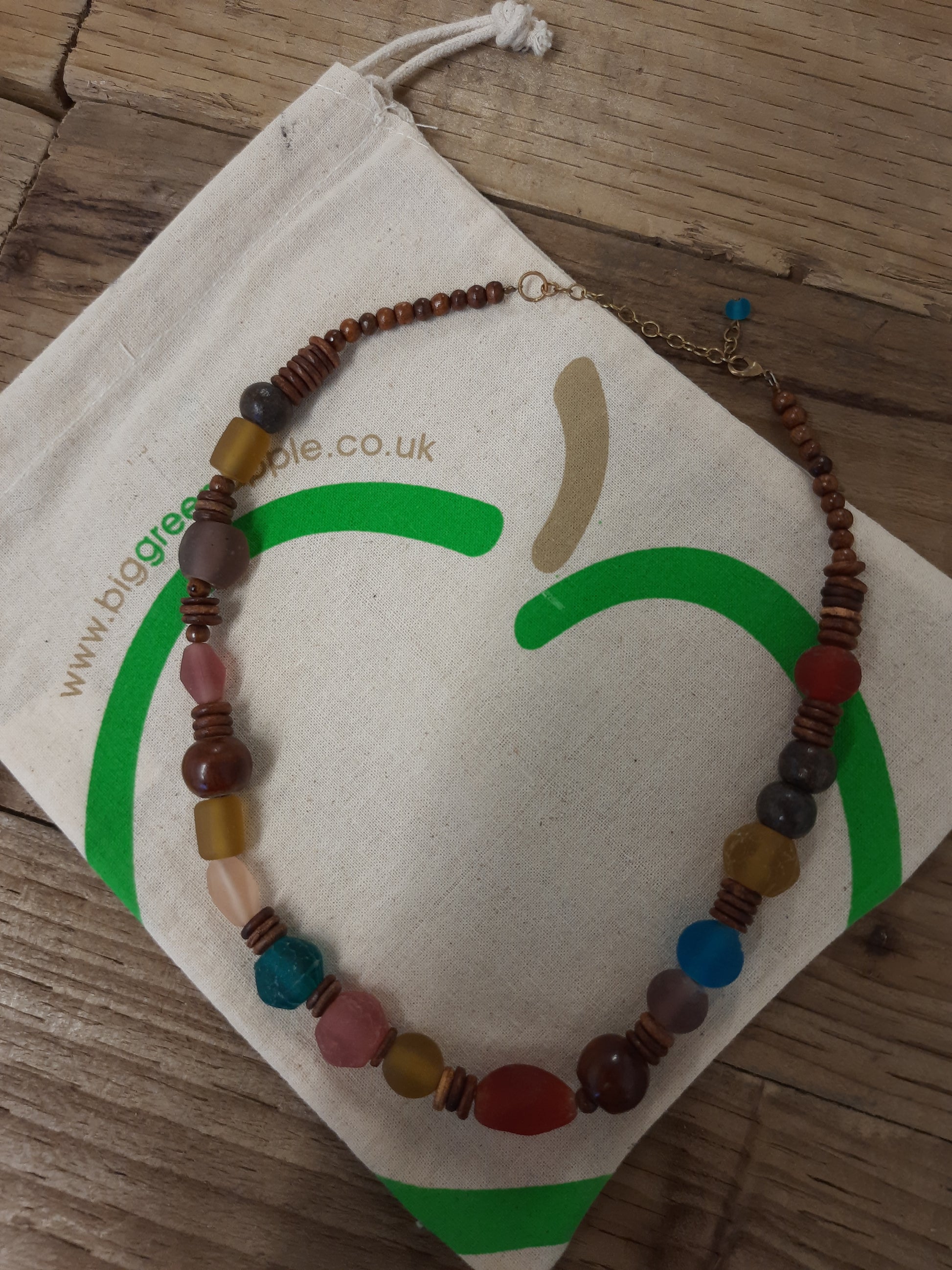 Necklaces, Fair Trade Jewellery, Necklaces, Ethical Presents, Sustainable Gift, Christmas Gift, BIG GREEN APPLE