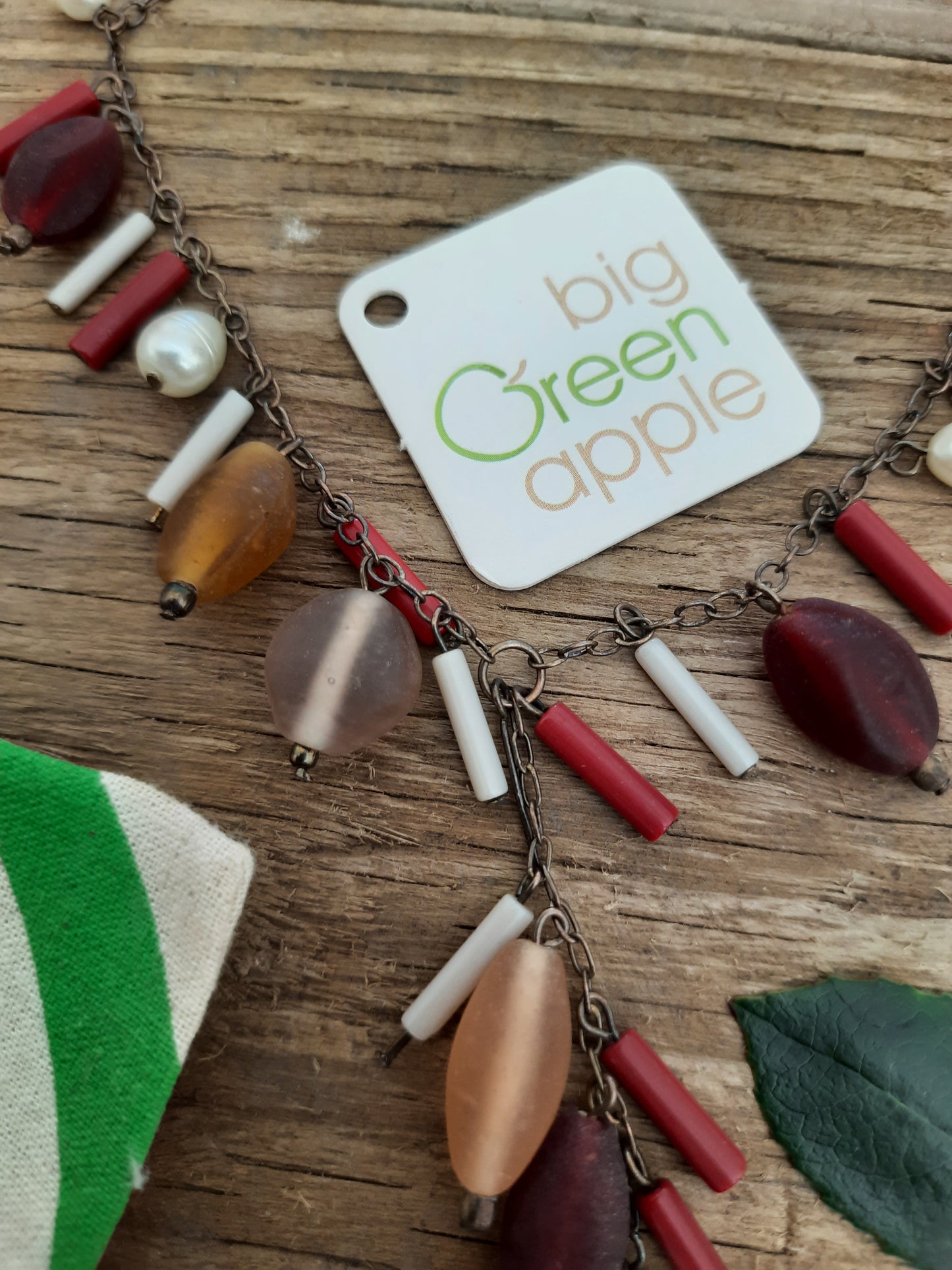 Necklaces, Sustainable Gift Ideas, Ethical Online Shopping, Fair Trade Products, Jewelry Fair Trade, Gift, Birthday Gifts For Her, BIG GREEN APPLE